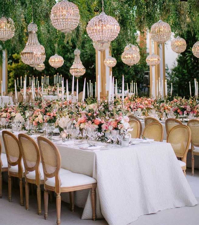 45 Ways To Dress Up Your Wedding Reception Tables