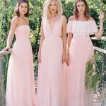 pink bridesmaid dress, bridesmaid dresses, mismatched bridesmaid dresses