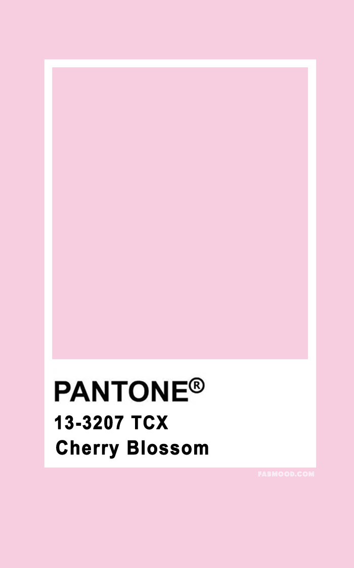 Pantone Cherry Blossom 13-3207
