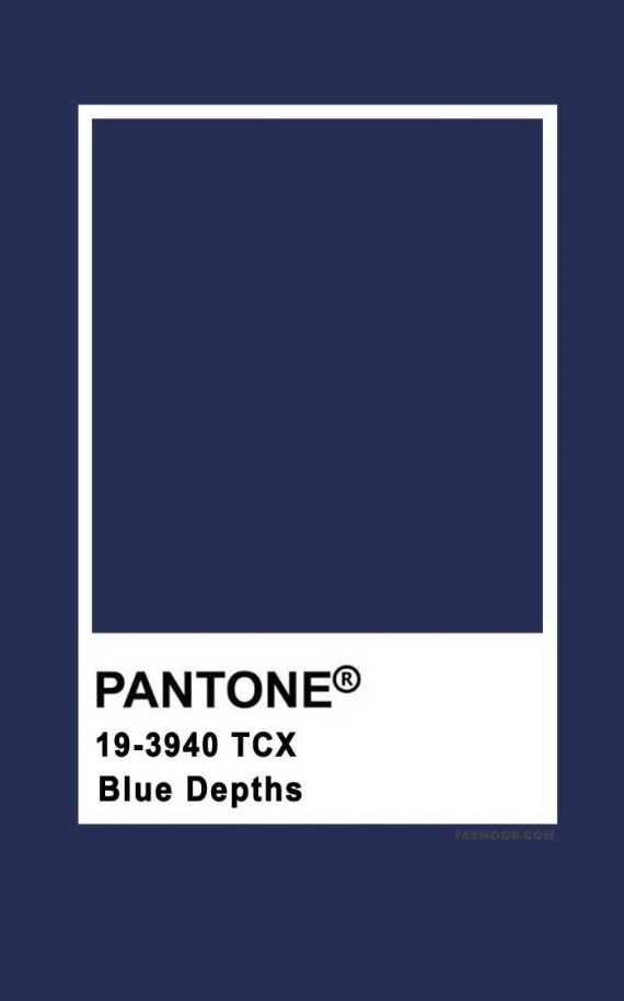 Pantone Blue Depths 13-3940 1 - Fab Mood | Wedding Colours, Wedding ...