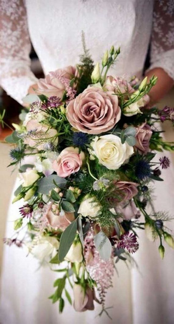 presentation wedding bouquet