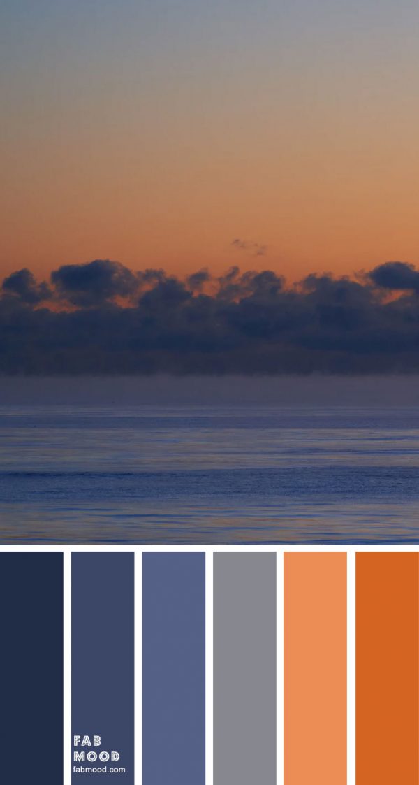 Color Inspiration – Indigo and Terracotta Sky Inspired – Color Palette