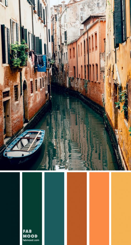 Color Inspiration : Emerald and Terracotta – Color Palette #31 1 - Fab