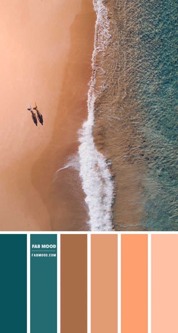 Teal And Beach Sand Color Palette Color Palette Fab Mood My Xxx Hot Girl