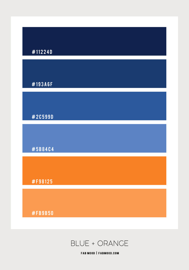 blue and orange color scheme, blue and orange color combo, orange and blue color , blue sky and orange color scheme, blue and terracotta color scheme