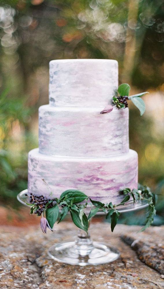 lavender hued wedding cake, wedding cake , wedding cake inspiration