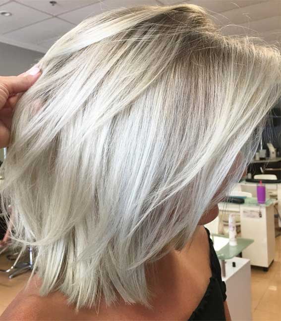 20 Best Lob Hairstyles 2020 { The Perfect Haircuts } 1 - Fab Mood | Wedding  Colours, Wedding Themes, Wedding colour palettes