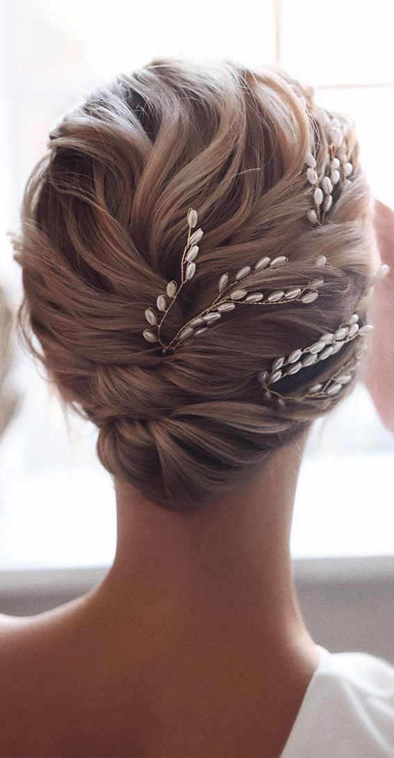 Romantic Wedding Updos That You'll Just Adore, Updo Hairstyles