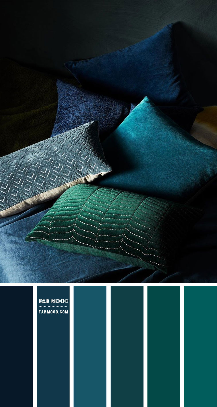 Blue Teal Colour Scheme  – Colour Palette #105