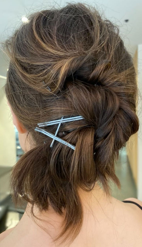 Cute Bobby Pin Hairstyles For All Hair Types Bobby Pins Hairstyle Trend