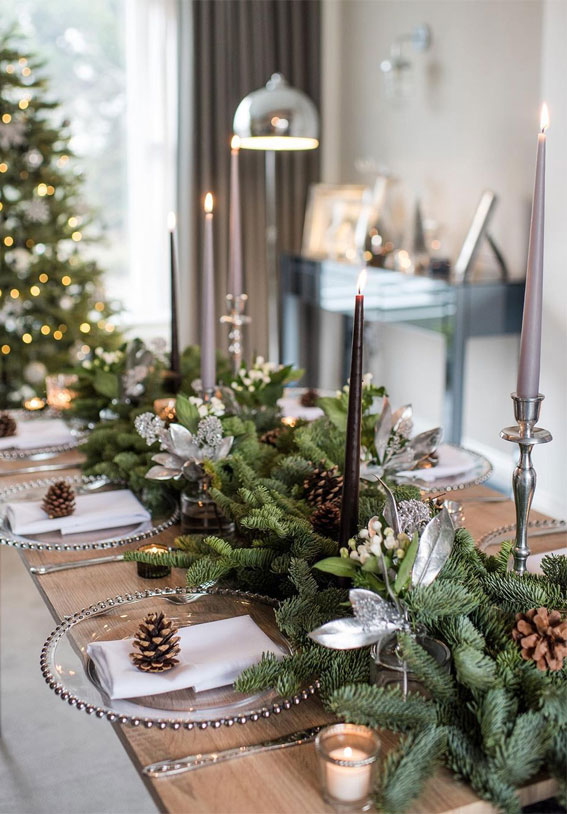 rustic christmas tablescapes, simple christmas table decorations, personalised christmas table decorations, modern christmas table decorations, christmas table decoration ideas, christmas table setting ideas, christmas table decors, luxury christmas table decorations, easy christmas centerpieces for tables, christmas table ideas 2020