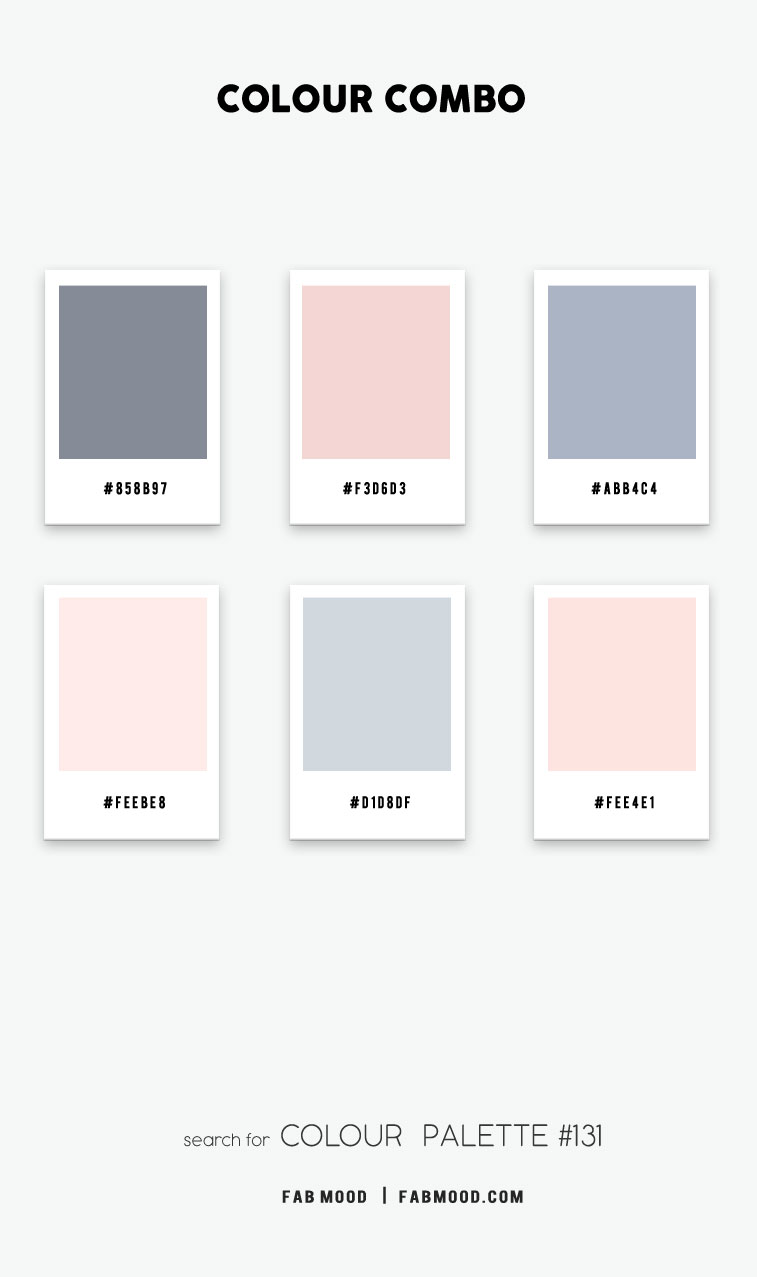 Pink-Gray Change Color Palette