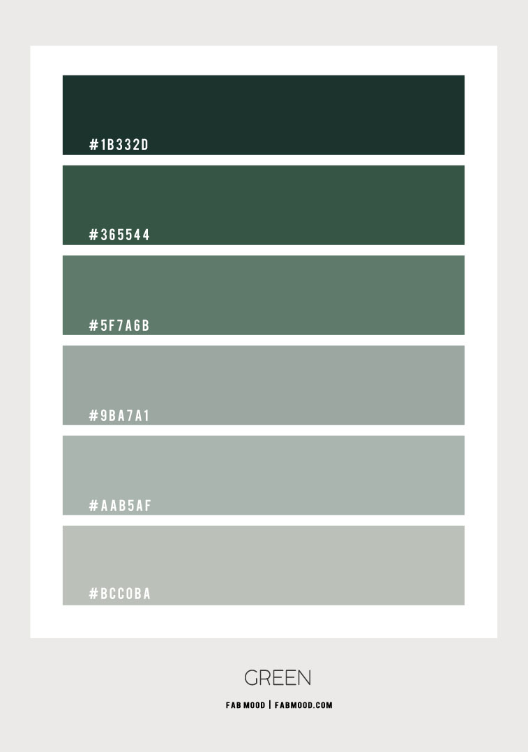 shades of green, shades of green color hex, green color hex, green colors, green names