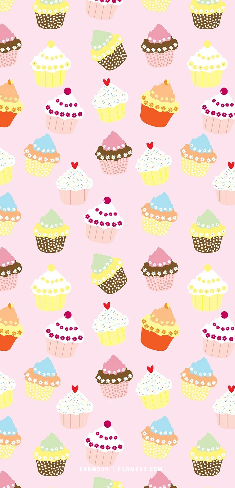 Cute cupcake wallpaper designs for phone