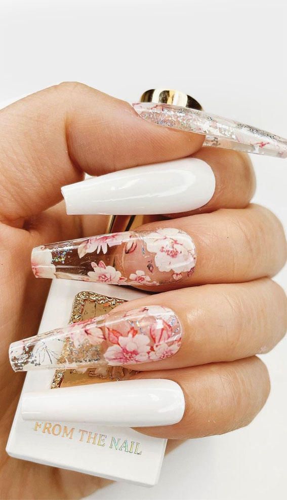51 Clear Ombré Nail Designs to Show Off  Nerd About Town
