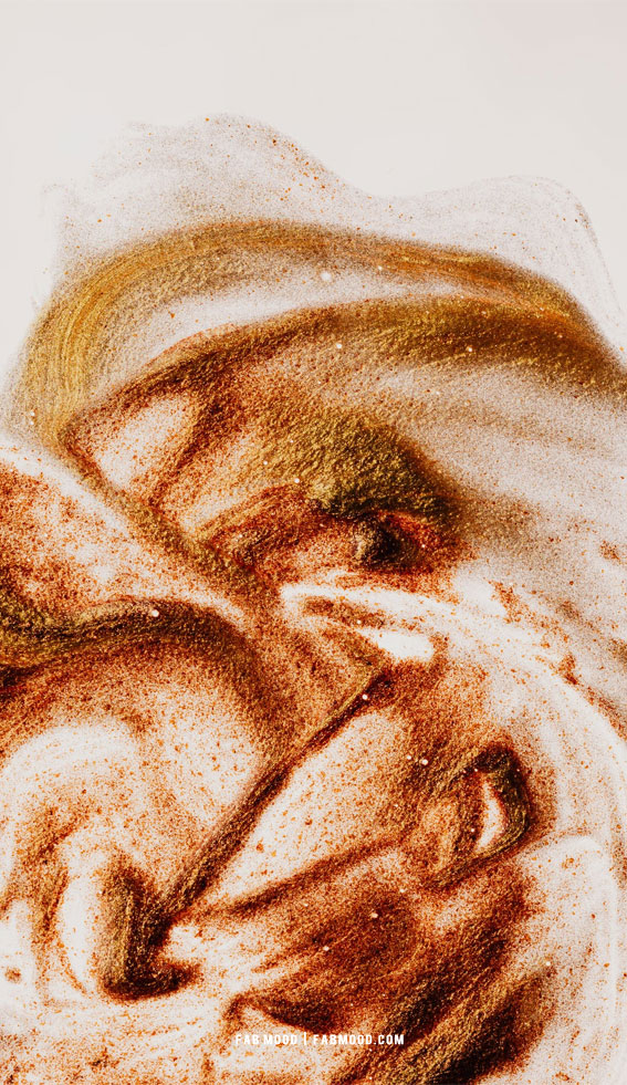 7 Aesthetic Brown Wallpaper : Creamy Latte Brown