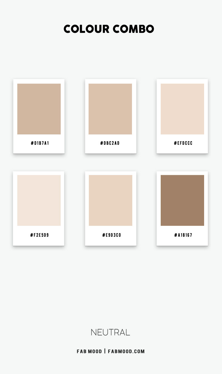 beige color hex, neutral color palette, beige, beige color combination, ombre neutral #colorpalette #nudecolor