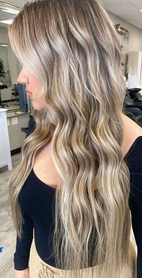 17 Chic Dirty Blonde Hair Colour Ideas | Hair with highlights and lowlights