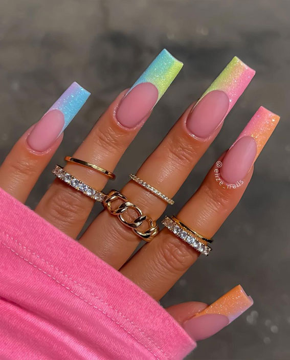 35+ Amazing Ombre Nails You Need To Try! - Prada & Pearls