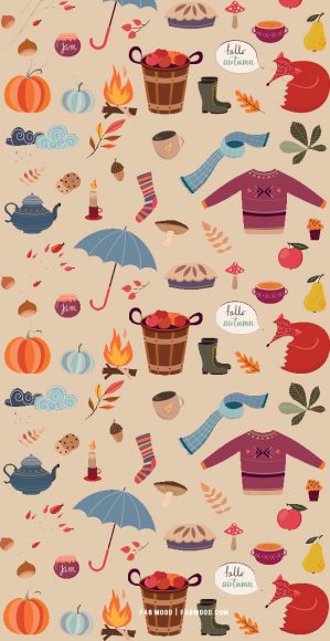 10 Cute Autumn Wallpapers Aesthetic 2021 | Fall Lockscreen iPhone