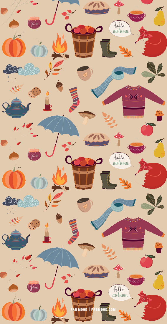 10 Cute Autumn Wallpapers Aesthetic 2021