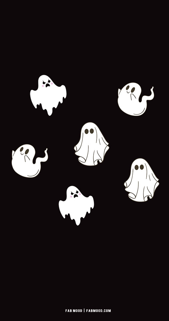 10 Cute Halloween Wallpaper Ideas for Phone & iPhone : Cute Ghost Wallpaper  I Take You | Wedding Readings | Wedding Ideas | Wedding Dresses | Wedding  Theme