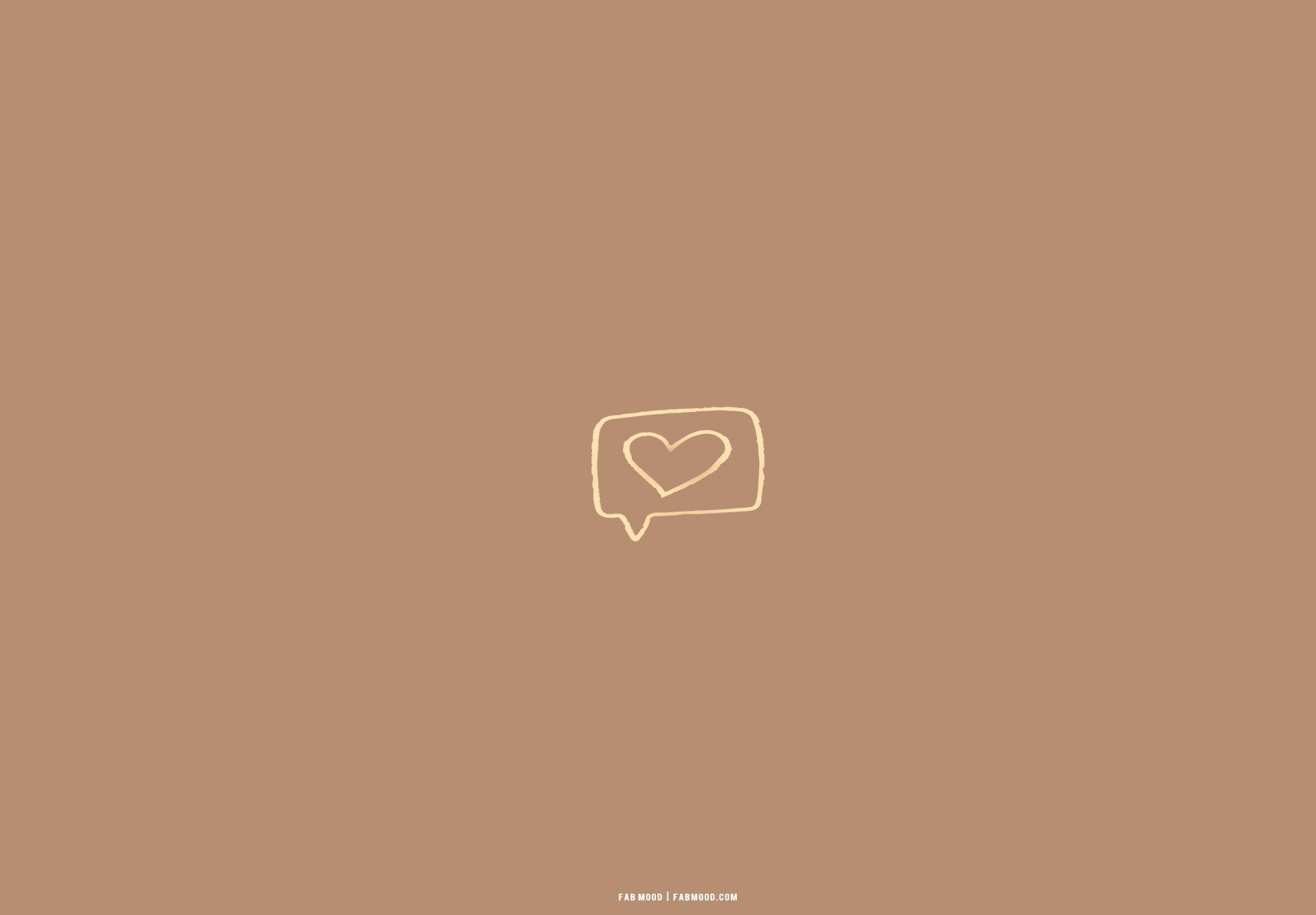 Download Cute Brown Hearts Wallpaper  Wallpaperscom