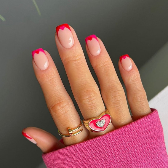 100 Best Valentine’s Day Nails : Heart Nails