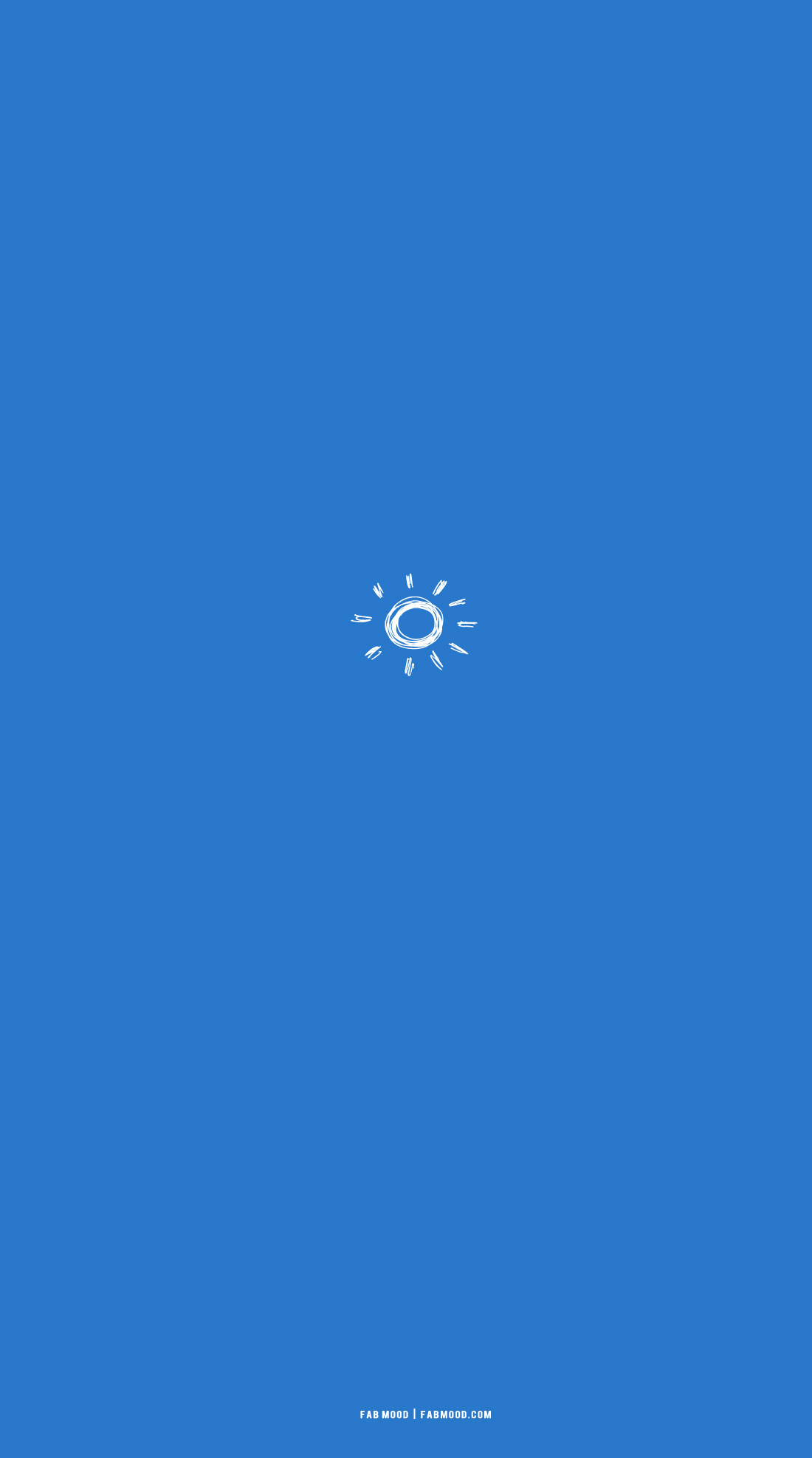 15 Azure Blue Wallpapers For Phone : Sun Illustration Azure Blue Background
