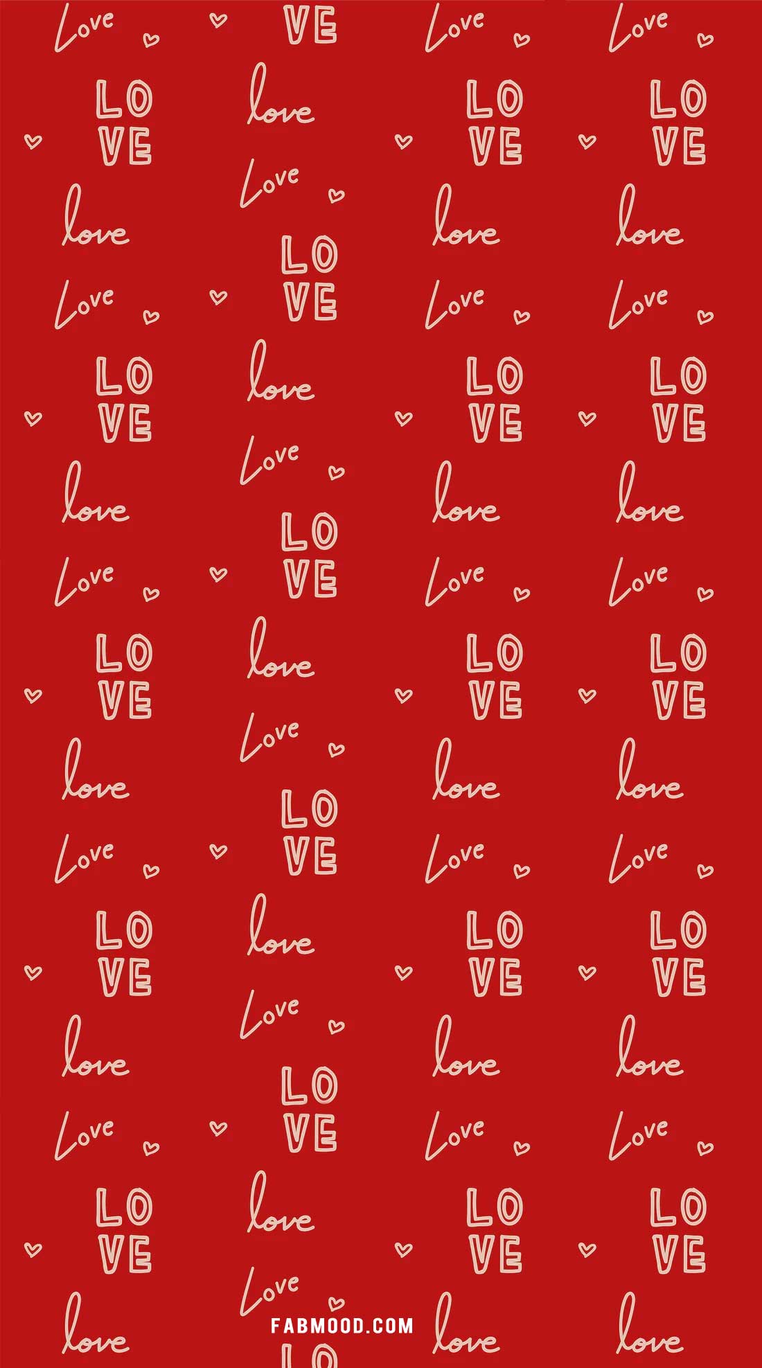 Red Valentine’s Day Wallpaper