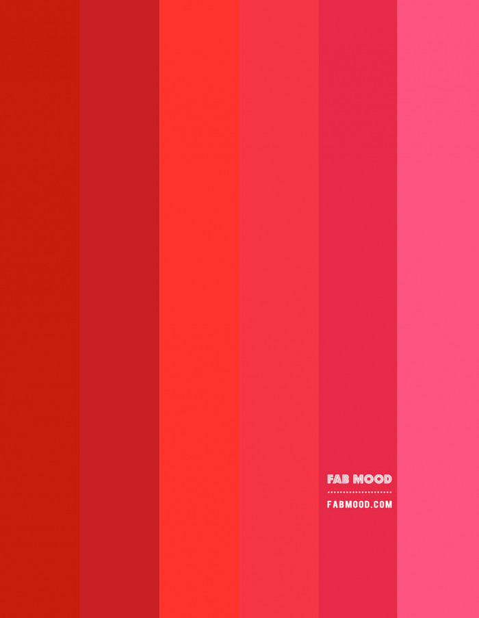 pink and red color scheme, color palettes 2022, best color schemes 2022, pink and red color palette, color combination ideas, summer color scheme, best color combos 2022