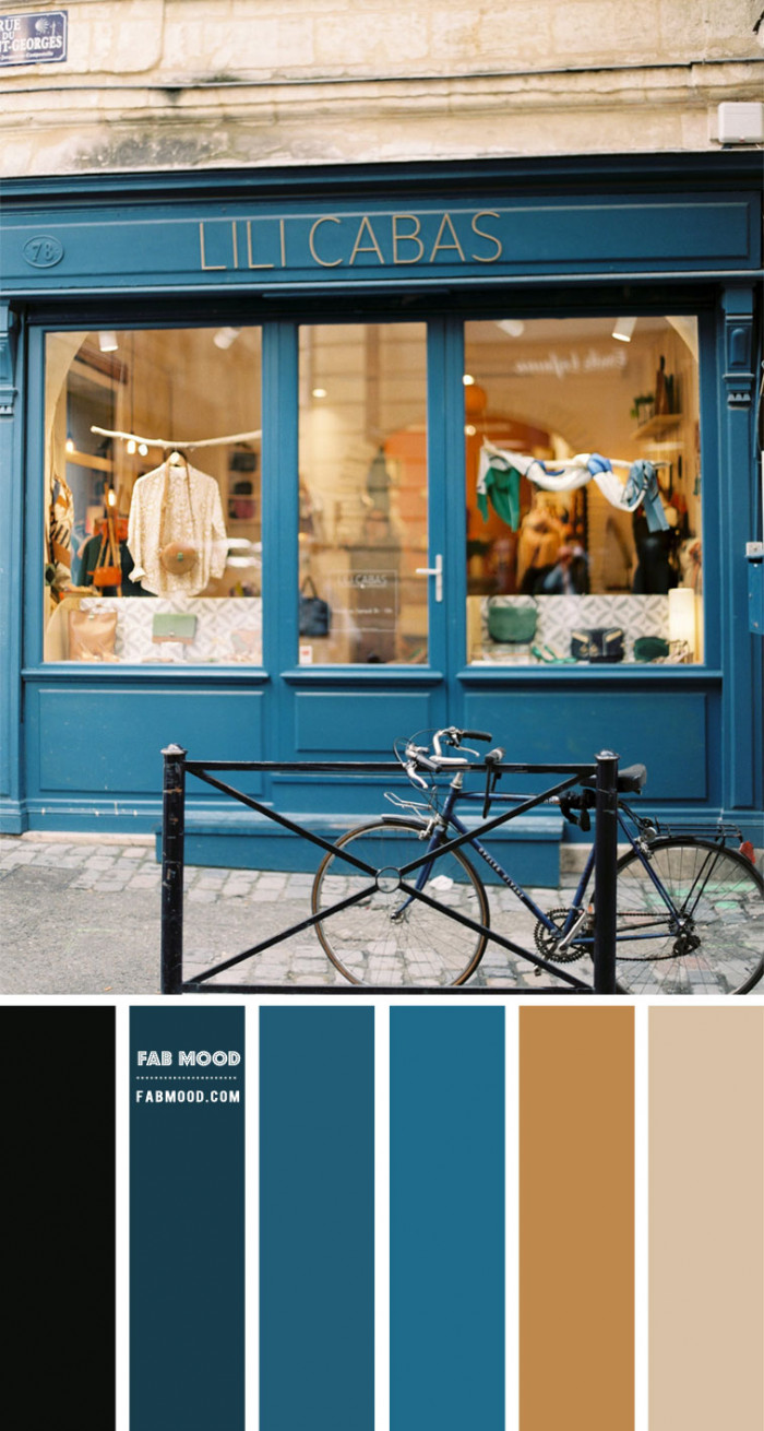 Blue Teal and Neutral Colour Scheme – Colour Palette 158