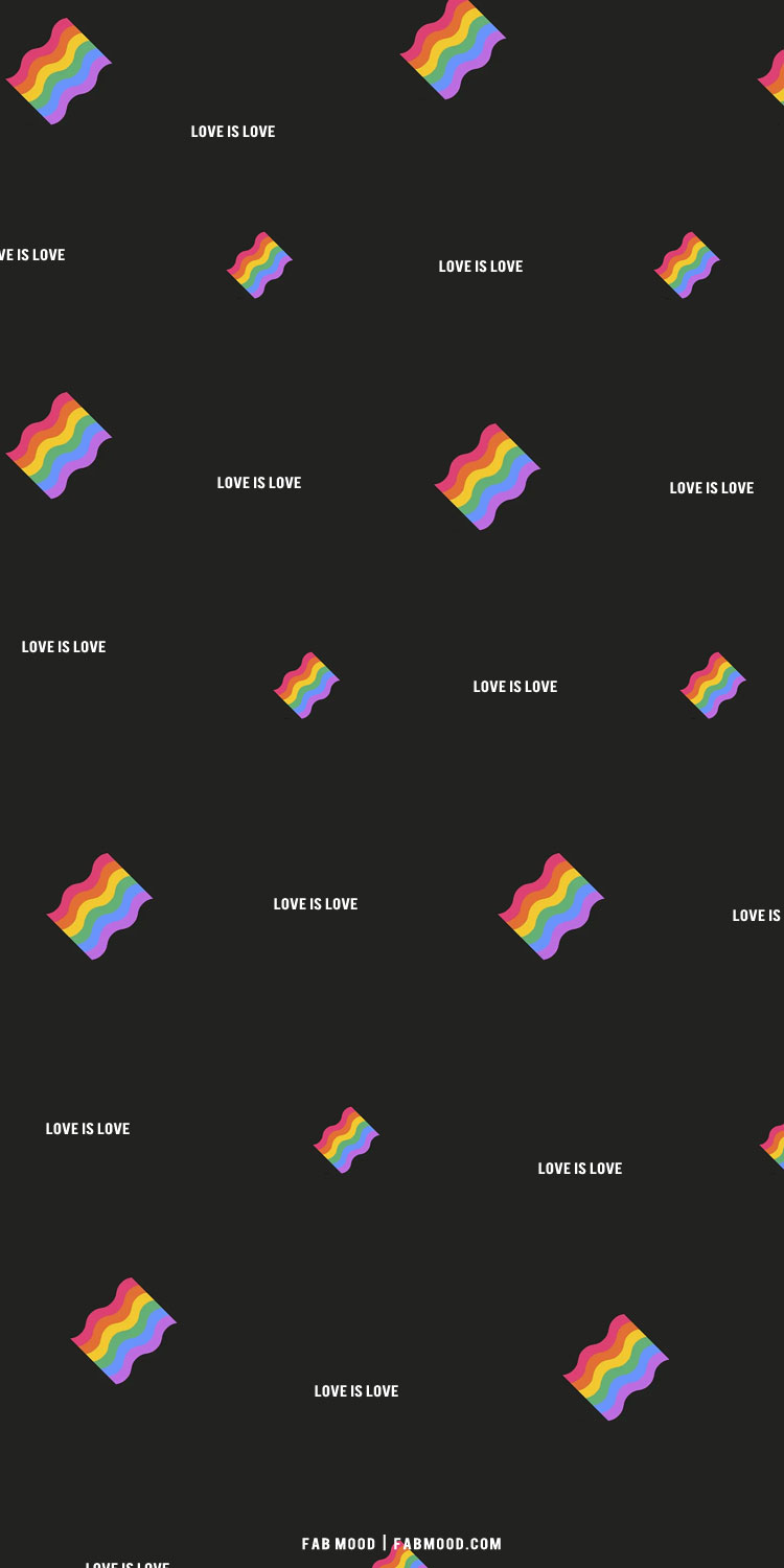 7 Pride Wallpaper Ideas for iPhones and Phones : Rainbows