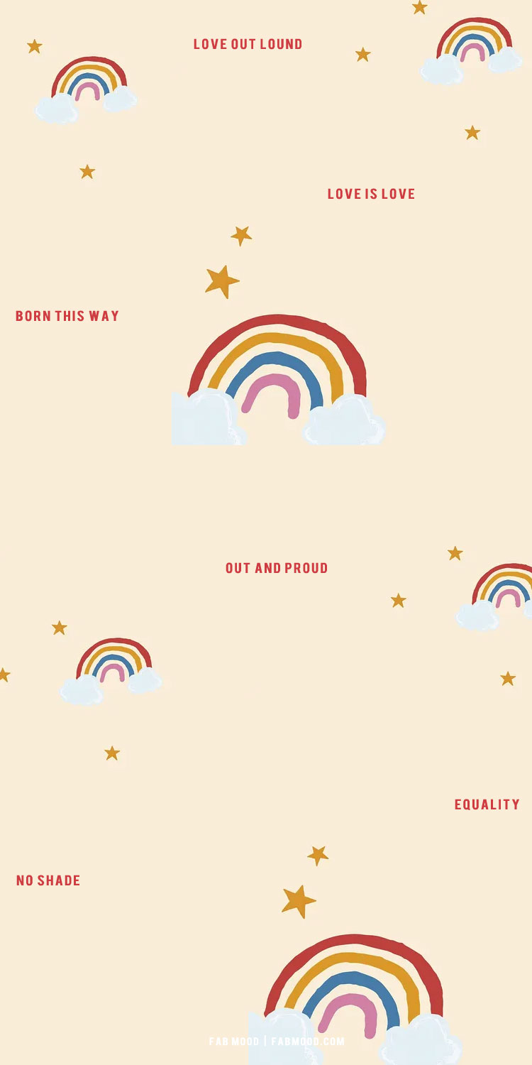 7 Pride Wallpaper Ideas for iPhones and Phones : Pride Month Quotes 1 - Fab  Mood | Wedding Colours, Wedding Themes, Wedding colour palettes