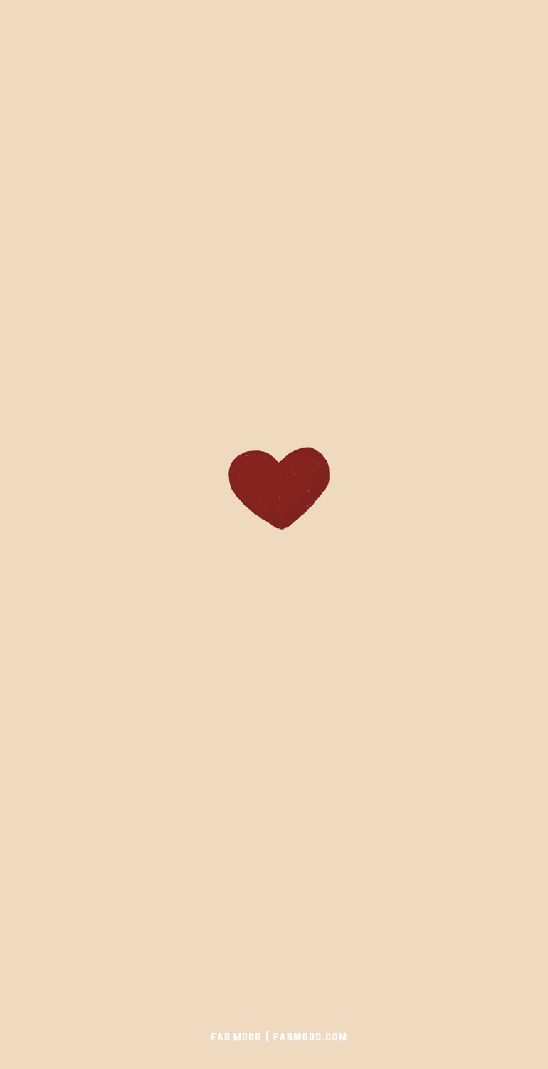15 Cute Summer Wallpaper Ideas For iPhone & Phones : Red Heart Nude  Background 1 - Fab Mood | Wedding Colours, Wedding Themes, Wedding colour  palettes