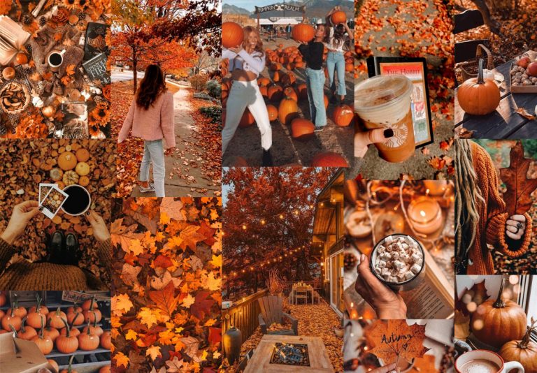 20 Autumn Collage Wallpapers : Cozy Wallpaper for PC 1 - Fab Mood ...
