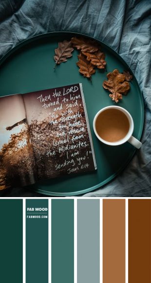 Brown and Teal Colour Combo – Colour Palette 170 1 - Fab Mood | Wedding ...