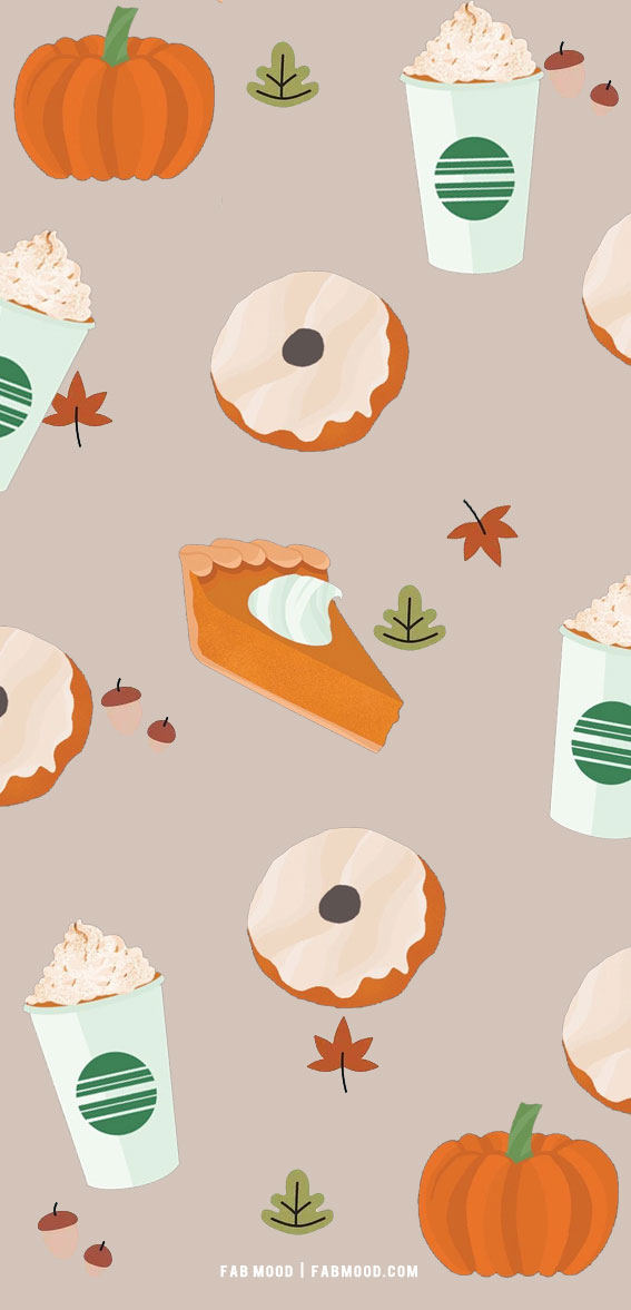 20 Cute Autumn Wallpaper Ideas : Pumpkin Pies & Donuts 1 - Fab Mood |  Wedding Colours, Wedding Themes, Wedding colour palettes