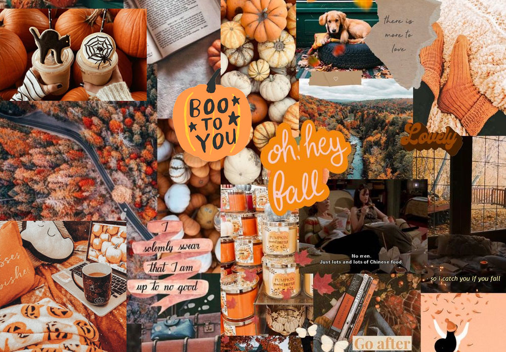 10 Autumn Collage Wallpaper Ideas for PC & Laptop : Oh Hey Fall