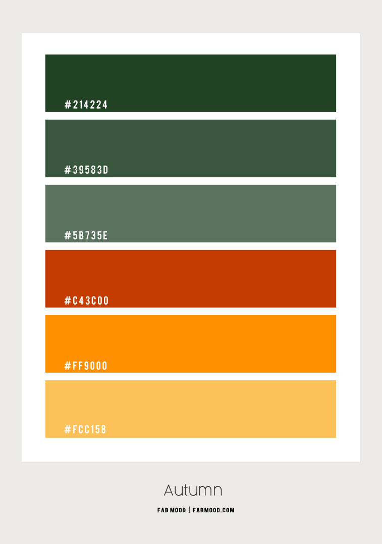 fall color palette, autumn color scheme, autumn color scheme, autumn color combo, color combo, color combos 6