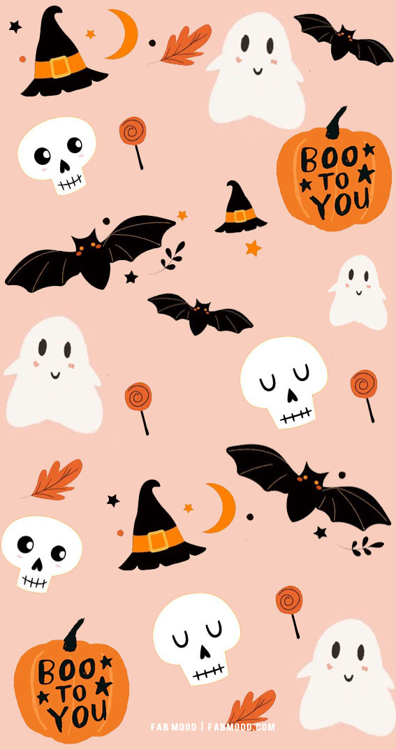 12 Cute Halloween Wallpaper Ideas : Boo To You