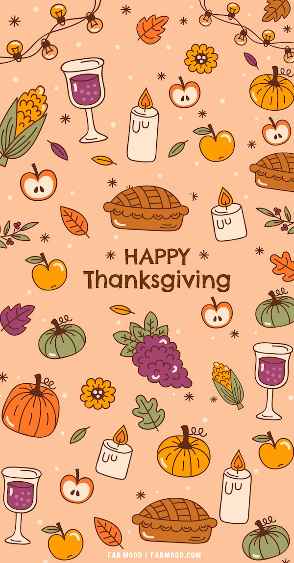 12 Thanksgiving Wallpaper Ideas : Come to Dine Wallpaper