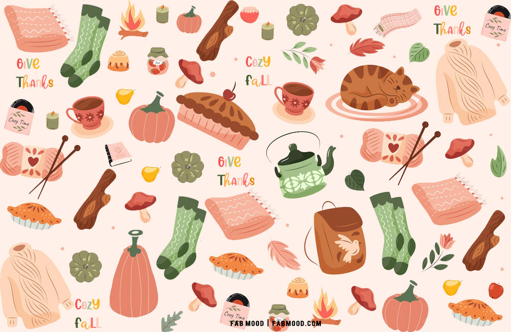 10 Thanksgiving Wallpapers for Desktop & Laptop Delight : Thanksgiving &  Fall Wallpaper 1 - Fab Mood