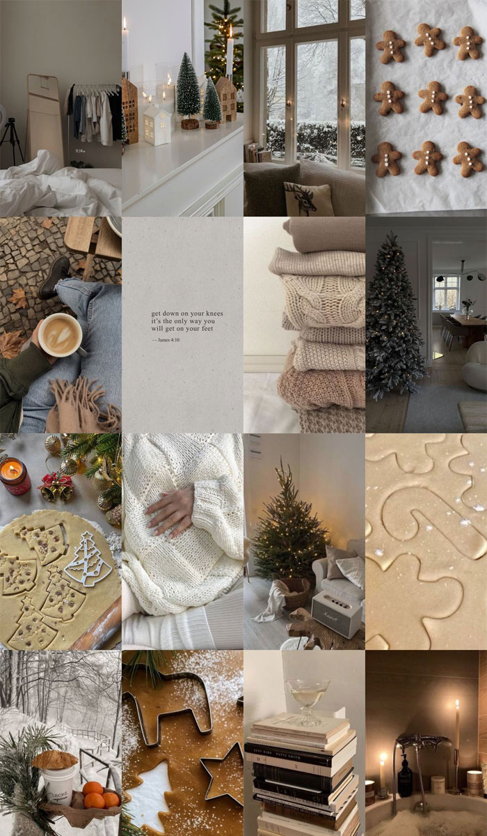 20+ Christmas Collage Aesthetic Ideas : Nordic Aesthetic Collage