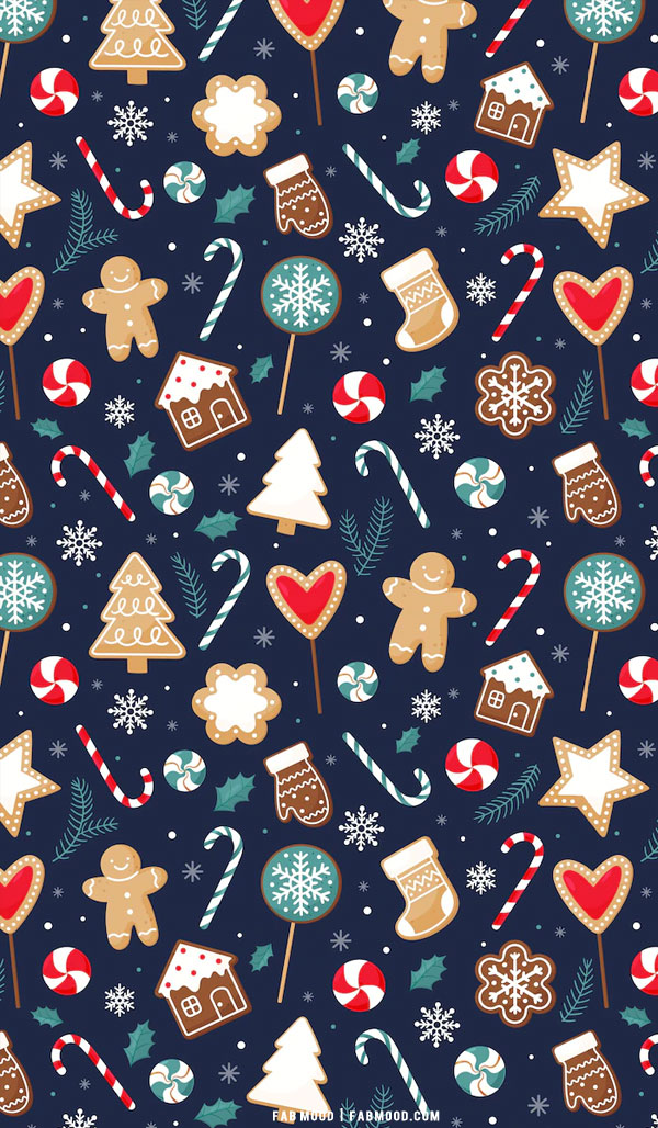 30+ Christmas Aesthetic Wallpapers : Christmas Biscuit Wallpaper for Phone  & iPhone 1 - Fab Mood | Wedding Colours, Wedding Themes, Wedding colour  palettes