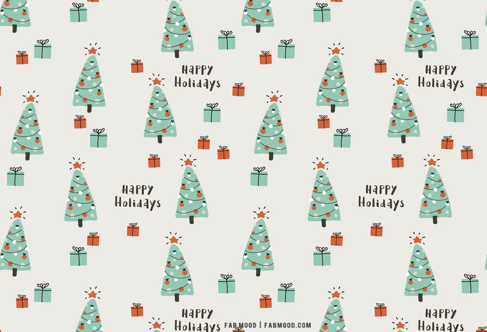 30+ Christmas Aesthetic Wallpapers : Happy Holidays Wallpaper for Laptop /  PC 1 - Fab Mood | Wedding Colours, Wedding Themes, Wedding colour palettes