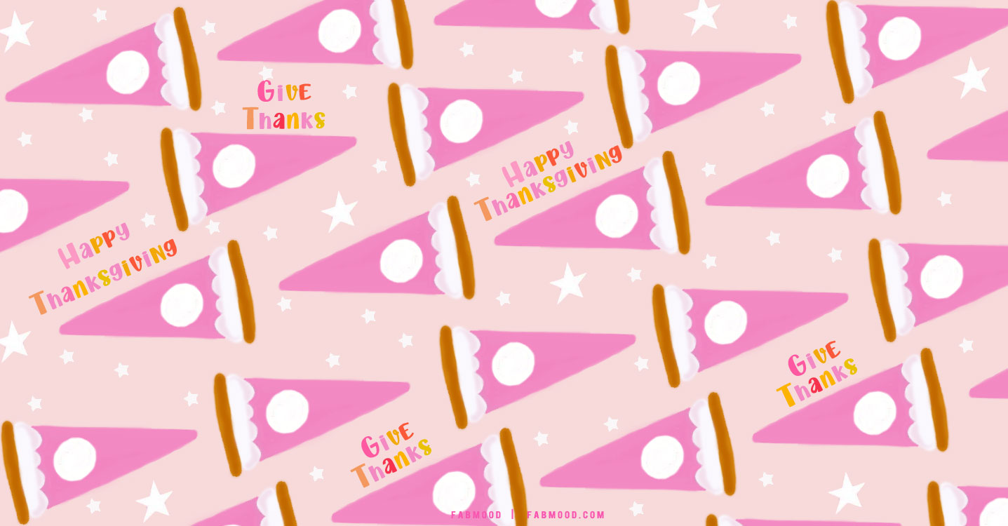 10 Cute Thanksgiving Wallpapers : Pink Pie Wallpaper for Desktop