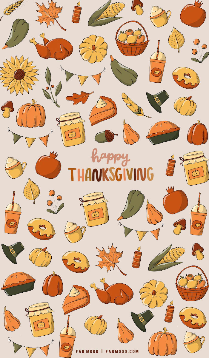 10 Cute Thanksgiving Wallpapers :Feast