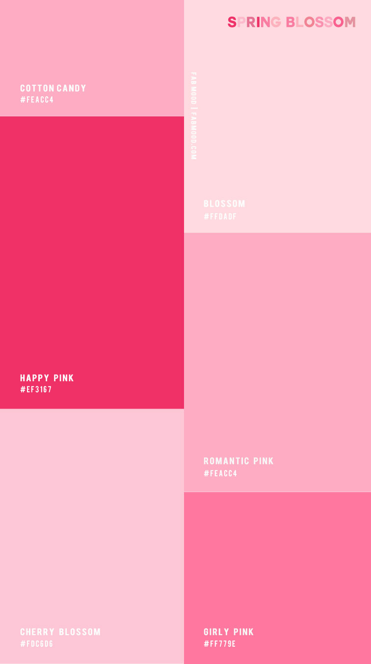 valentines pink, shades of pink, shades of pink, pink color combo, pink color palette, pretty in pink, pink color scheme