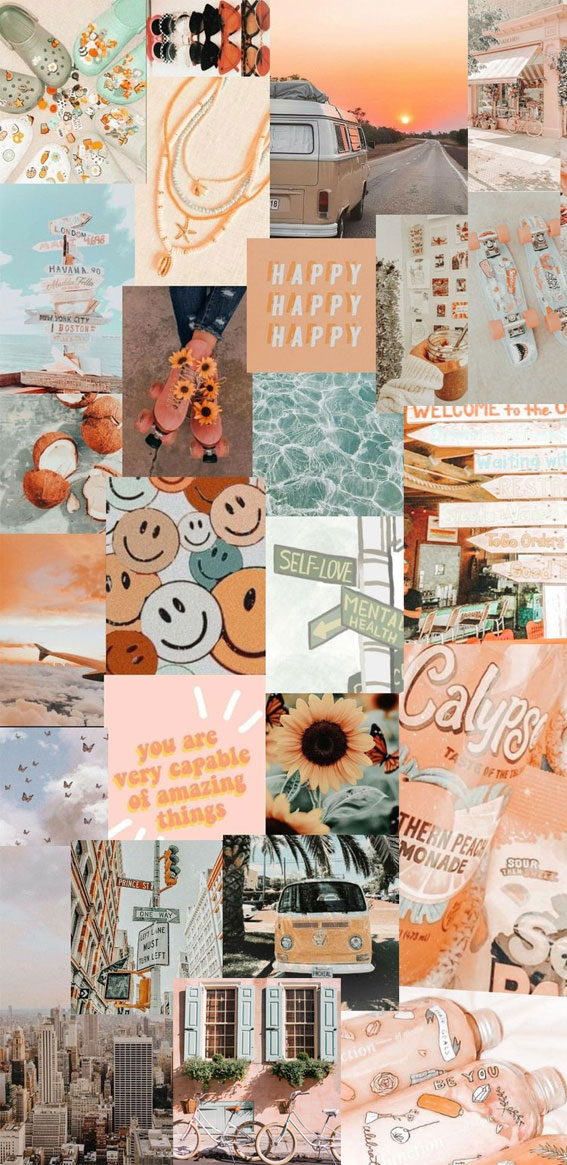 50+ Summer Mood Board Wallpapers : Happy Happy Happy
